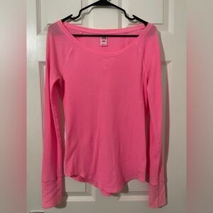 Victorias Secret PINK Pink Long Sleeve Thermal
